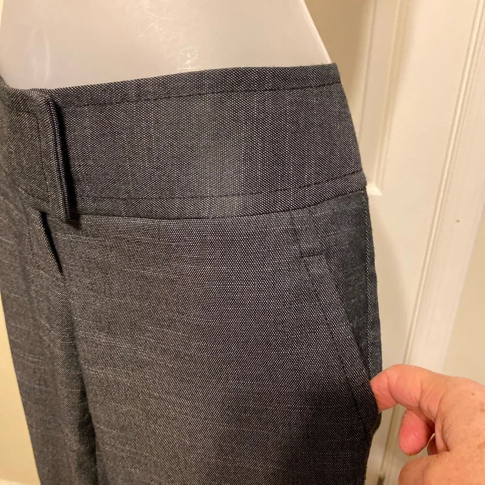 NWOT The Limited - (Drew fit) black w/pin-dot white wide leg pants, Size: 2